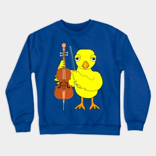 Cello Chick Crewneck Sweatshirt